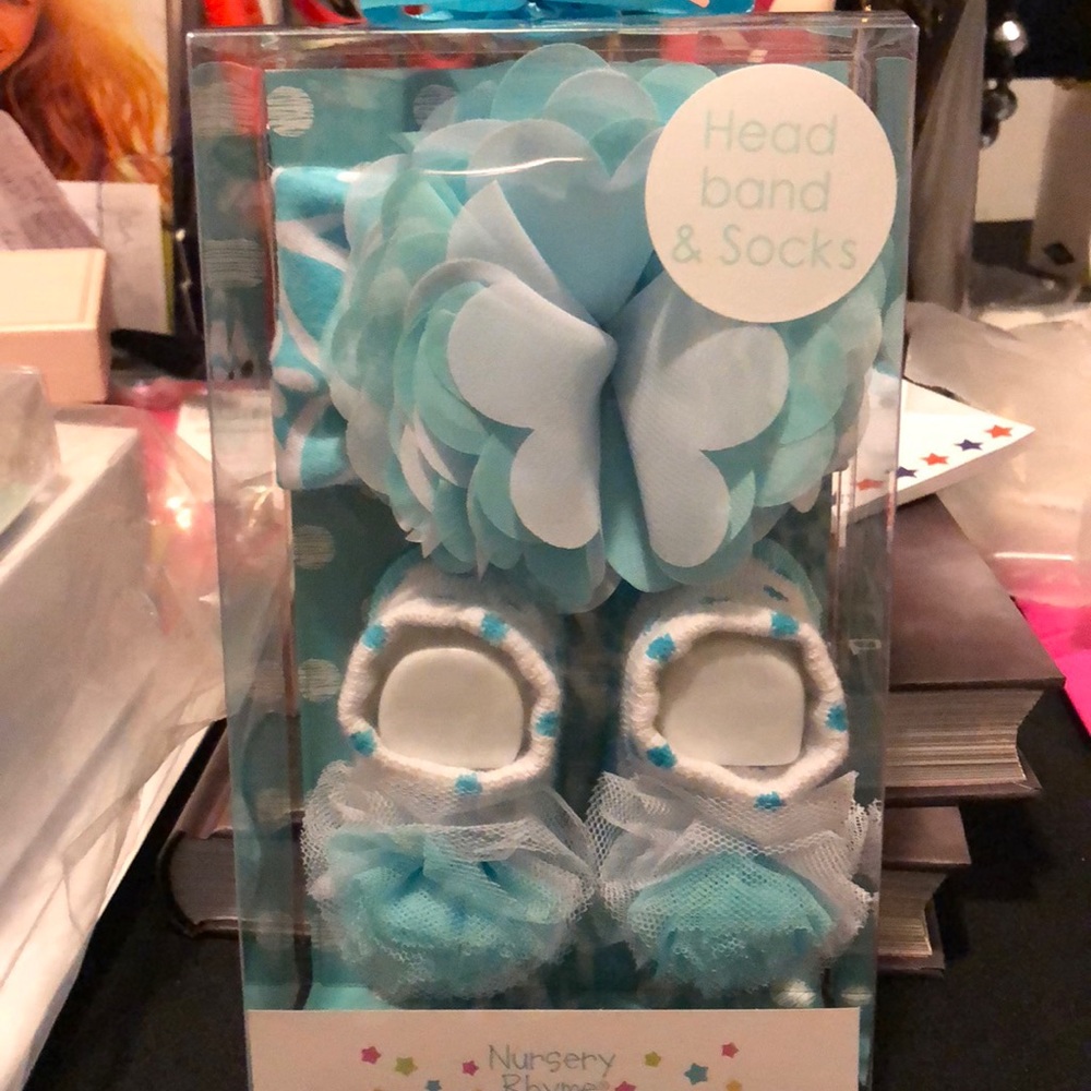 Nursery Rhyme Headband & Sock Set